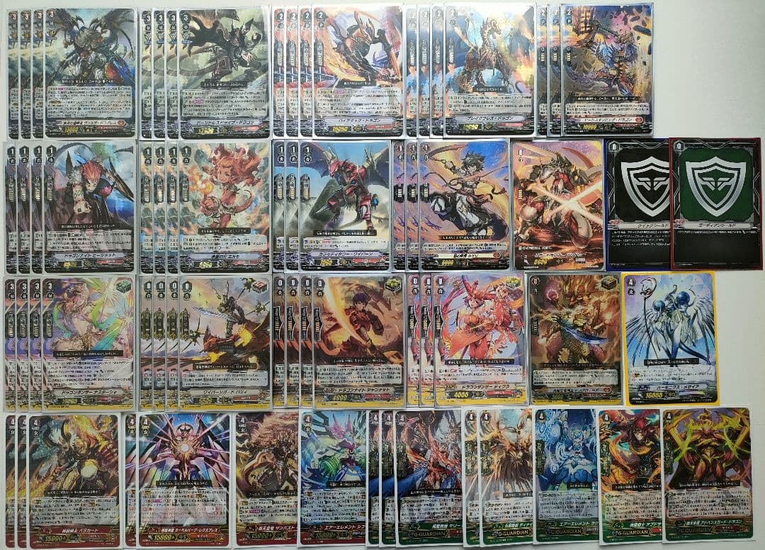 【Pスタン】かげろう ドントレ×ヴァルガ デッキ 50枚 Gゾーン 16枚