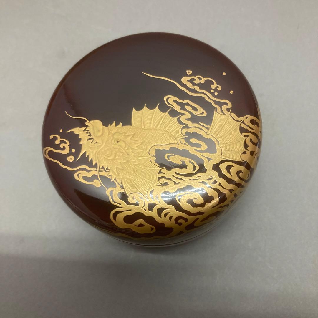 ⭐️茶道具棗平棗鯱蒔絵不染斎書付春次造S119NN