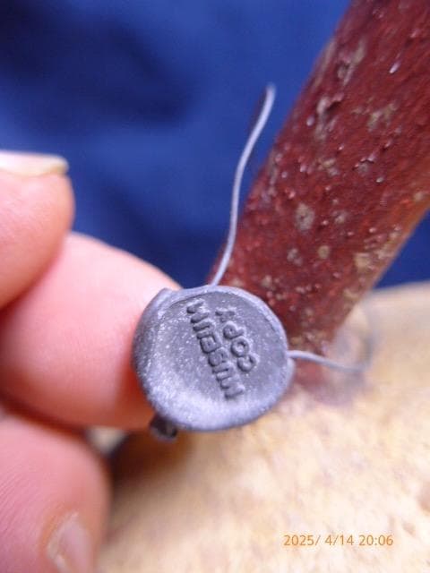 紀元前500年　ギリシャで見つかった水差しのミュージアムコピーです。