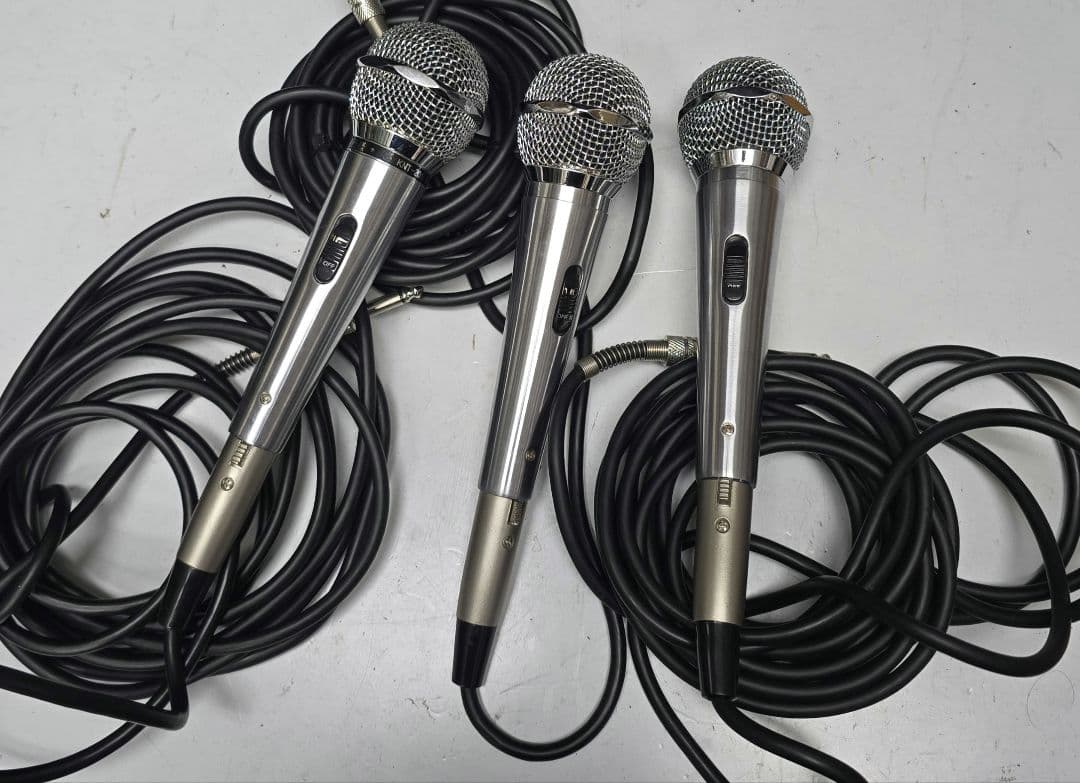 3本セット　マイク　dynamic KNT-201