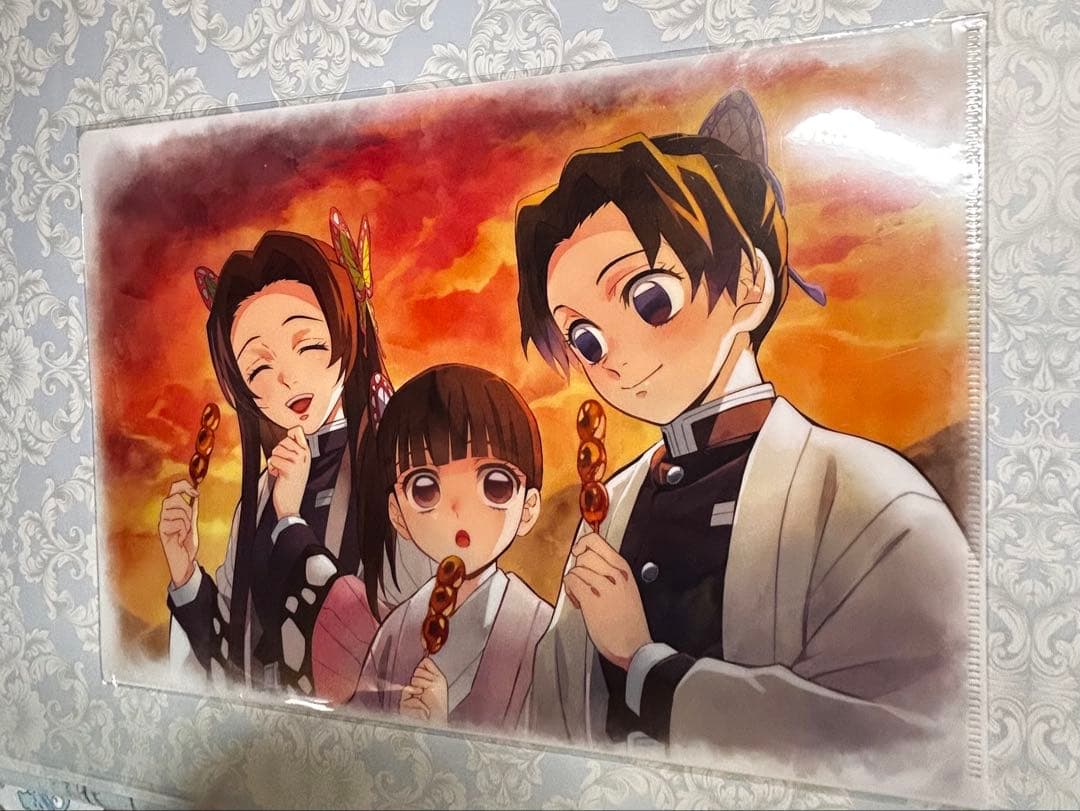 鬼滅の刃 「胡蝶三姉妹の夕べ」 クリアファイル - メルカリ