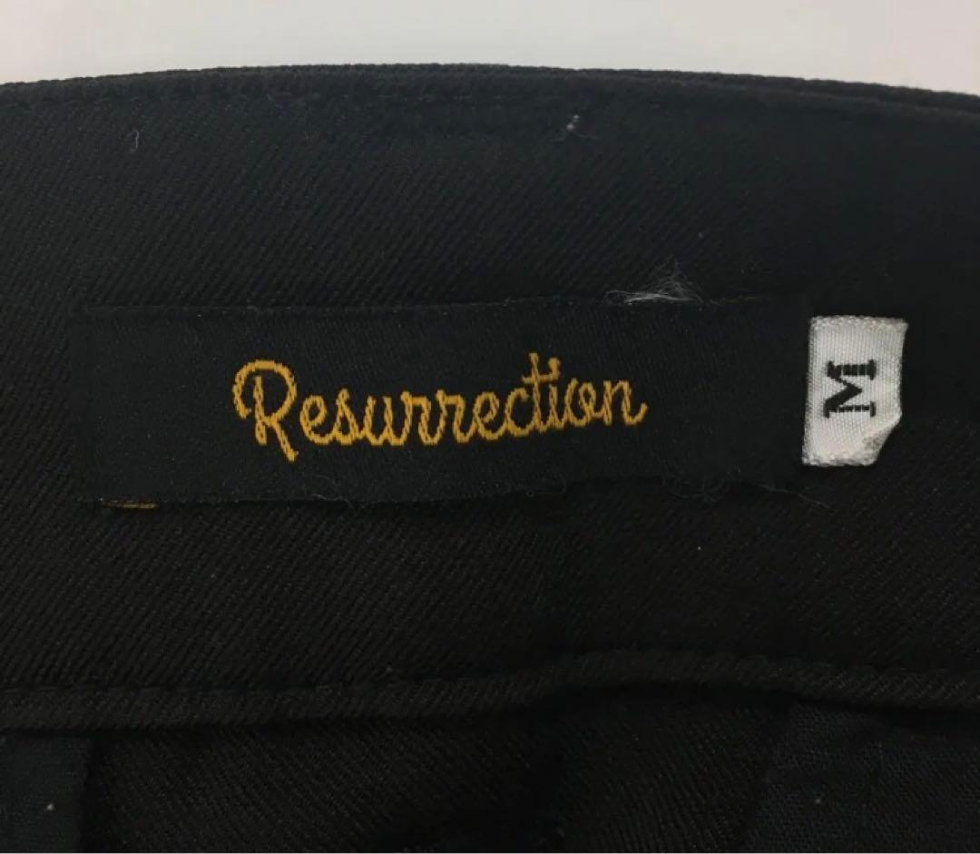 レザレクション　後ろプリーツスカート　M