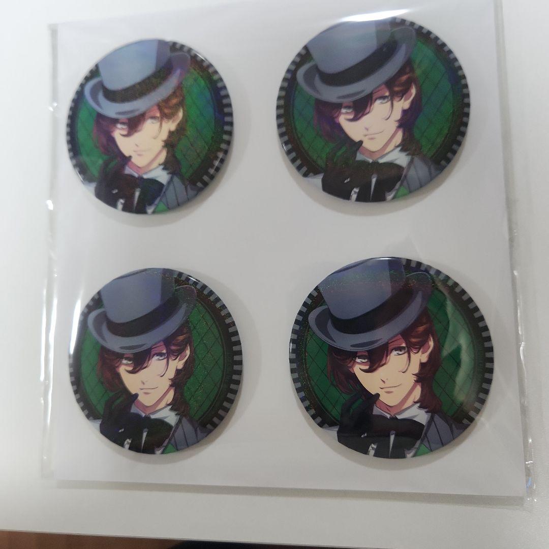 き*に様 うたプリ カルナイ TABOO NIGHT XXXX 嶺二 缶バッジ4