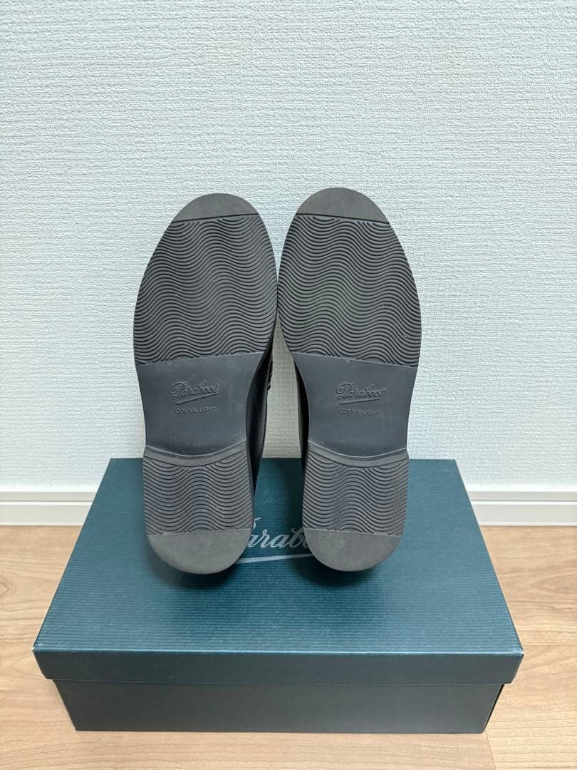 【美品】Paraboot パラブーツ ブライトン ローファー ブラック　uk5
