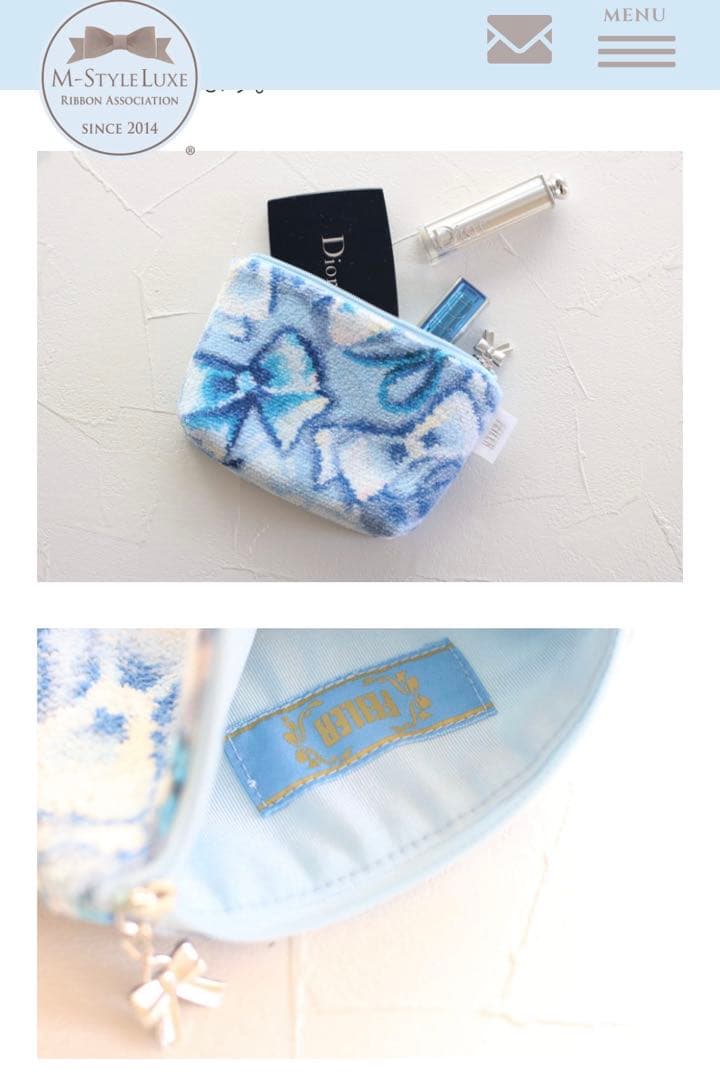 希少】フェイラー/リボン協会コラボ/サムシングブルー/M-StyleLuxe