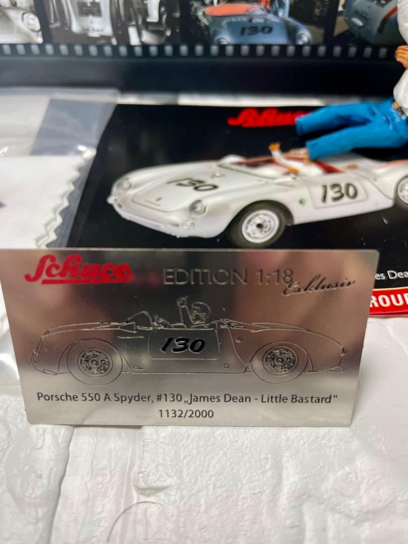 Porsche 550 A Spyder 1/18 ジェームスディーン限定品