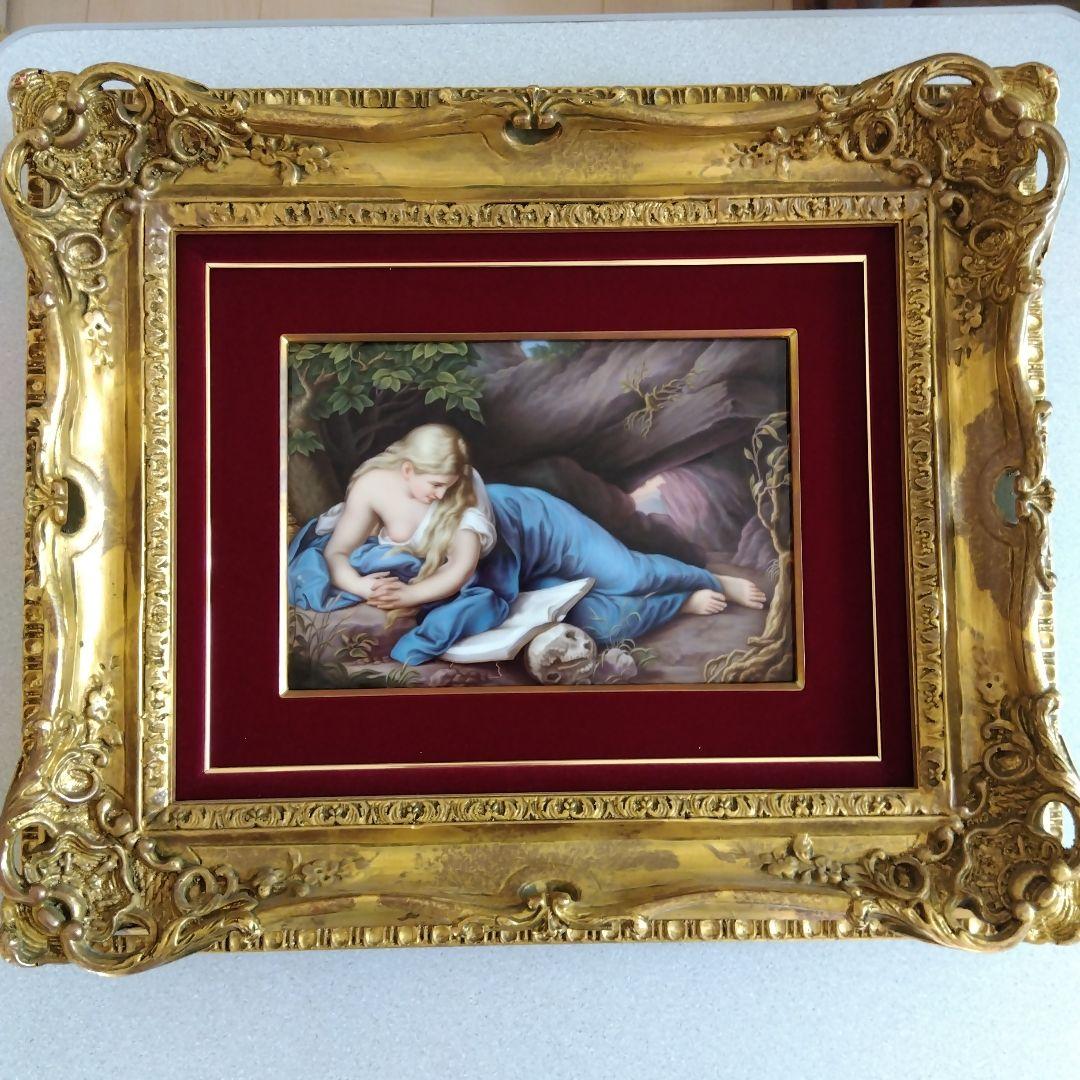 陶板画　マグダラのマリア 陶板画 マグダラのマリア