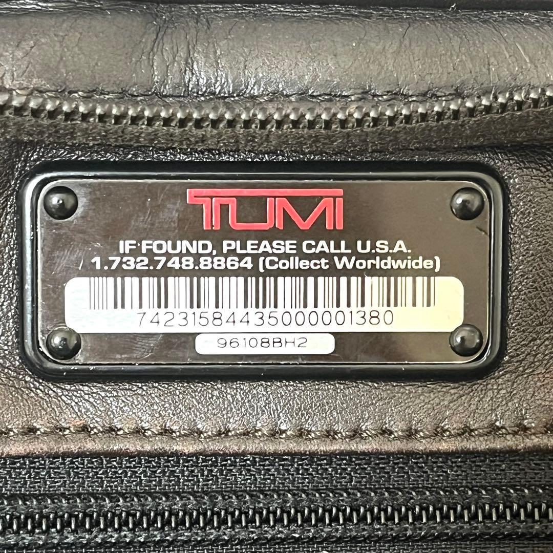 ✨希少✨TUMI 2way ビジネスバッグ オールレザー A4可 茶