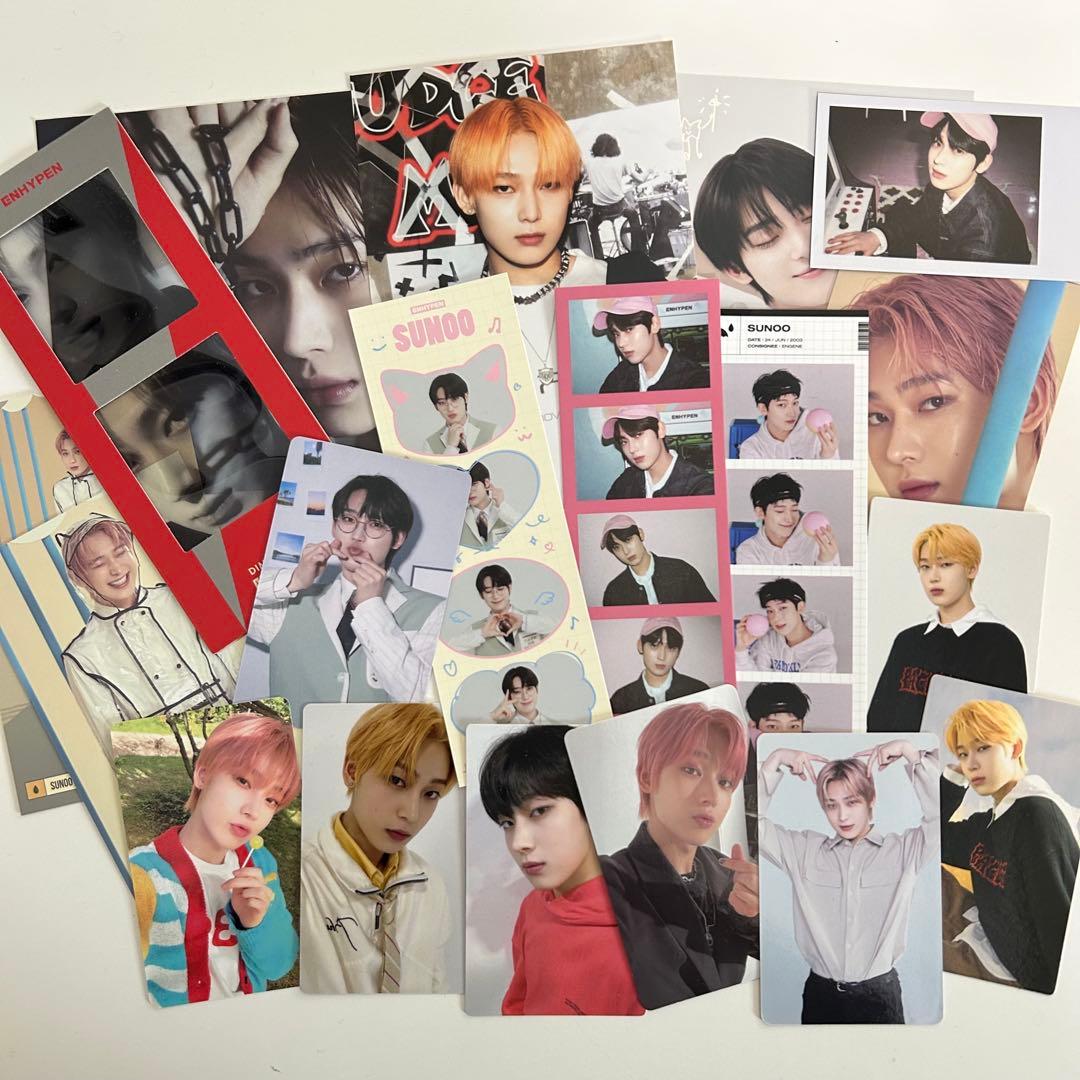 ENHYPEN ソヌ まとめ売り おまけ付き - メルカリ