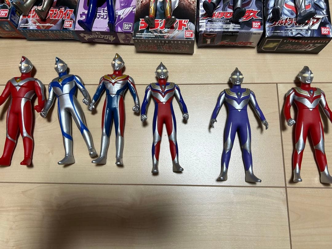 ウルトラヒーローシリーズ ウルトラマン ソフビセット まとめ売り