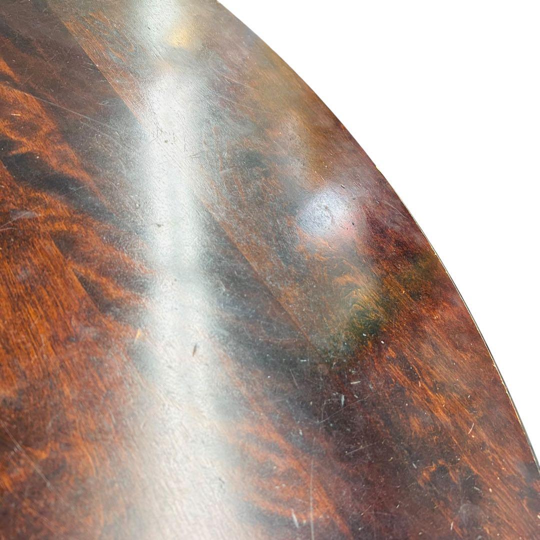 【超希少】【送料無料】北海道民芸家具 特大円形ダイニングテーブル 6人がけ 円卓