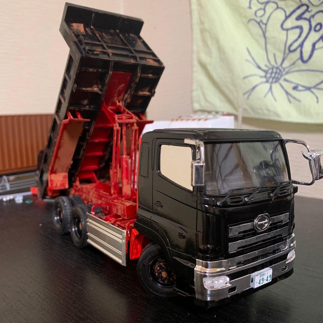 プロフィア 大型ダンプ デコトラプラモデル