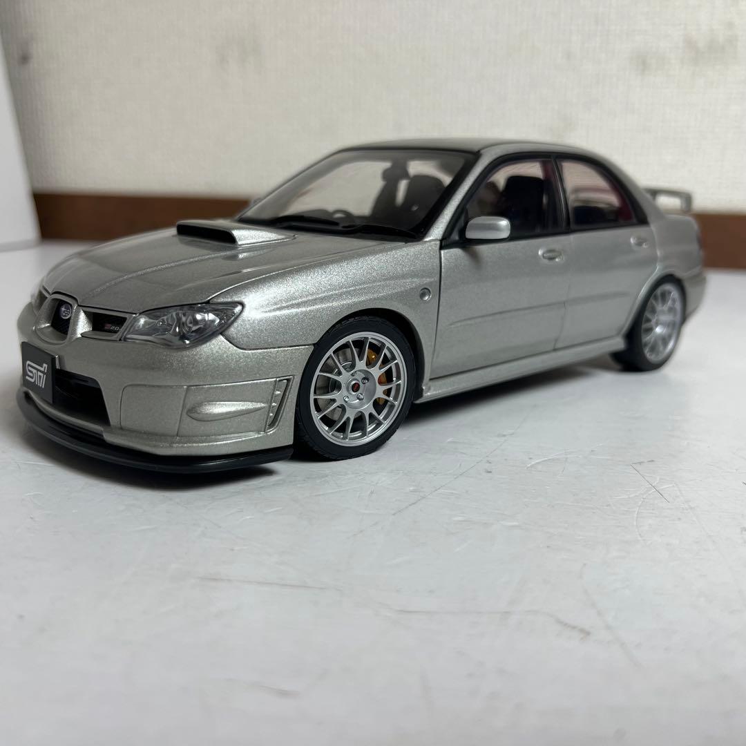 1/18オートアート　スバル　インプレッサWRX STi S204