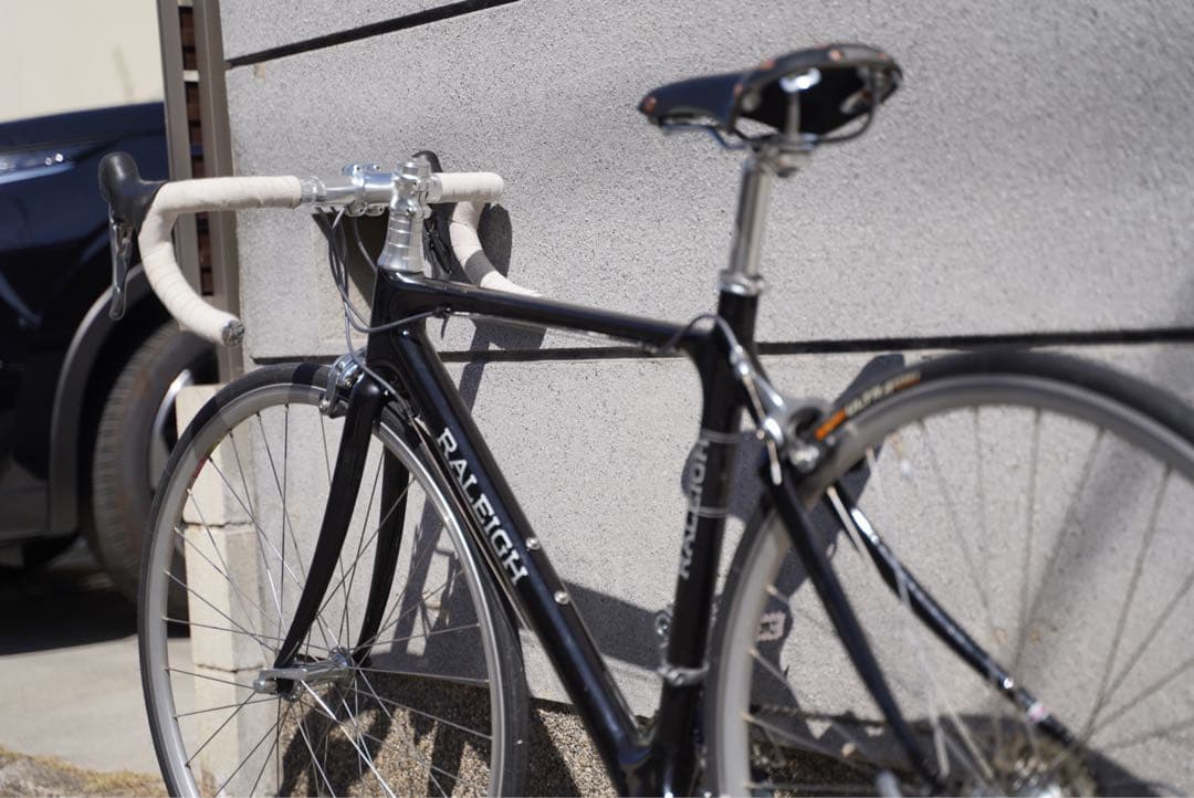 【貴重】 RALEIGH フルカーボン CARLTON ロードCRE 廃盤モデル