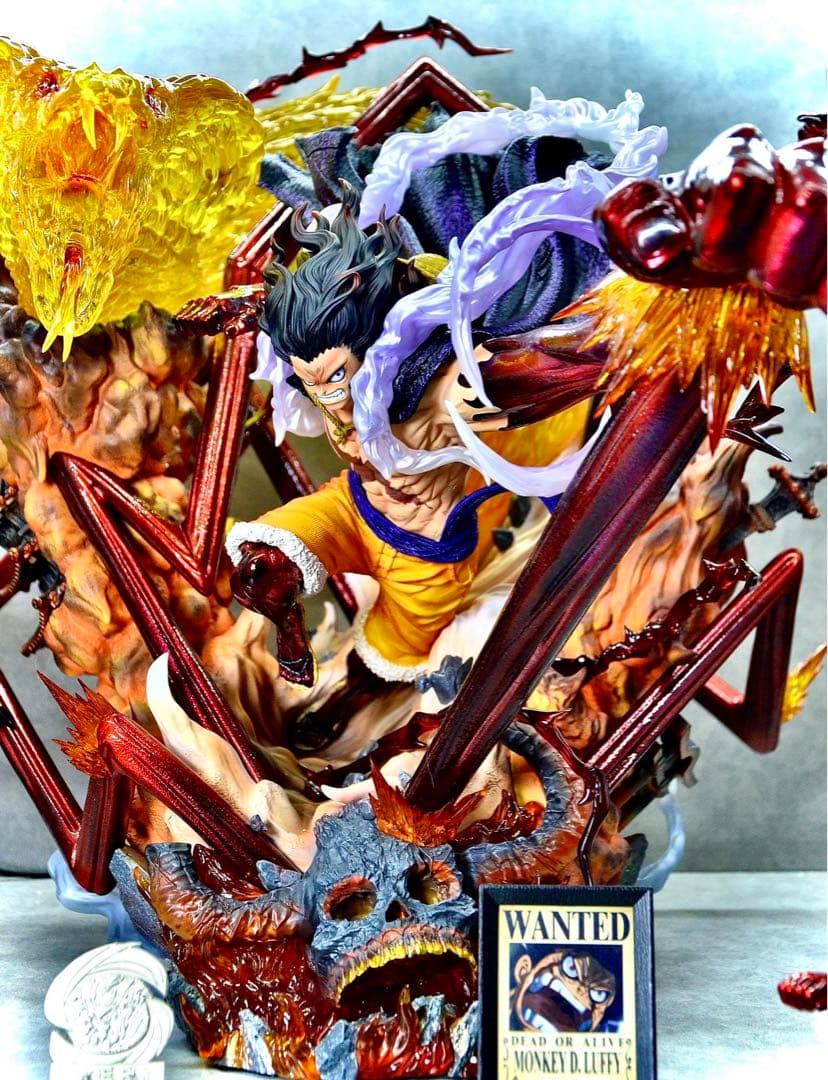 ONE PIECE ワンピース スネークマン ルフィ フィギュア ガレージキット