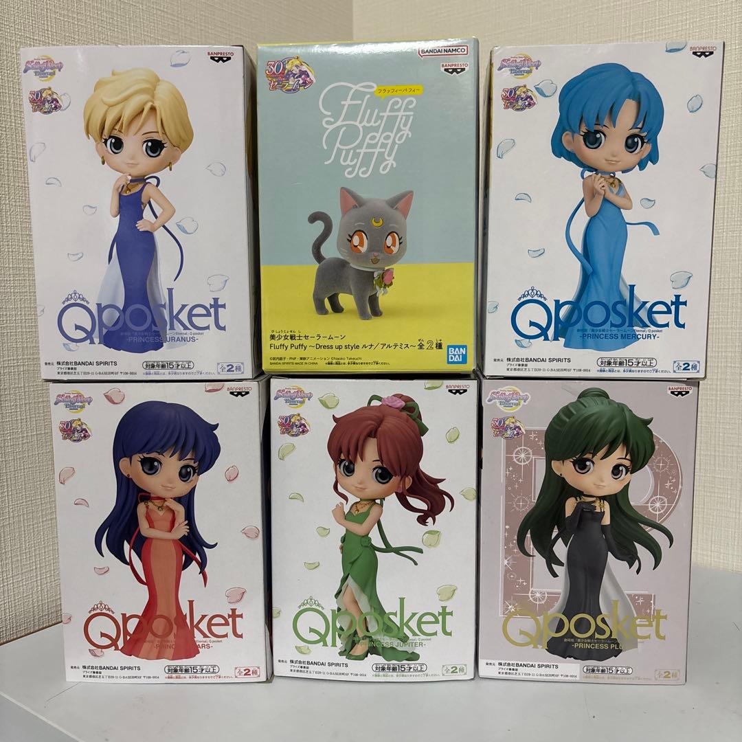 セール！！Qposket セーラームーン フィギュア 6体セット - メルカリ