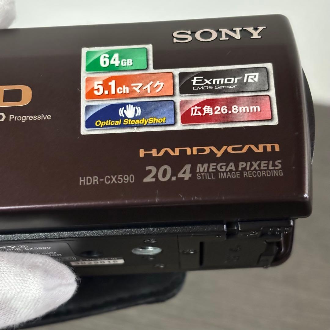 SONY HDR-CX590V Handycam デジタルビデオカメラ