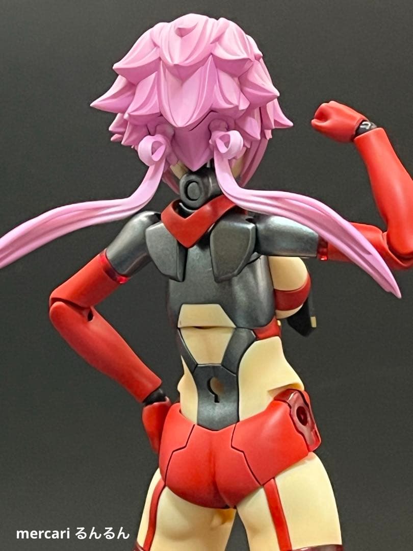 メガミデバイス　皇巫 スサノヲ レガリア 塗装完成品 紅蓮カラーver