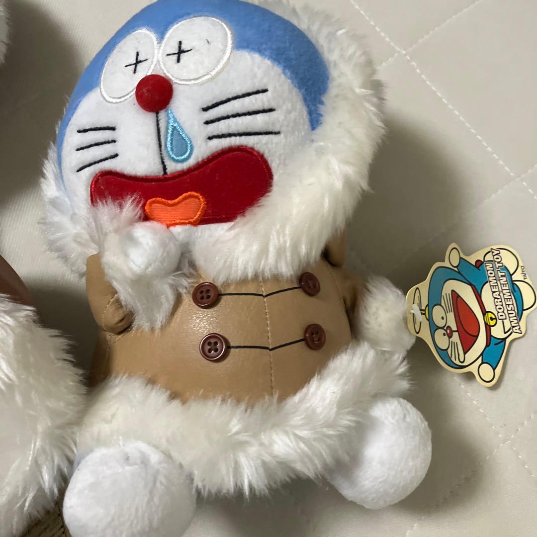 ドラえもん ファー付きコートぬいぐるみ レトロ クリスマス - メルカリ