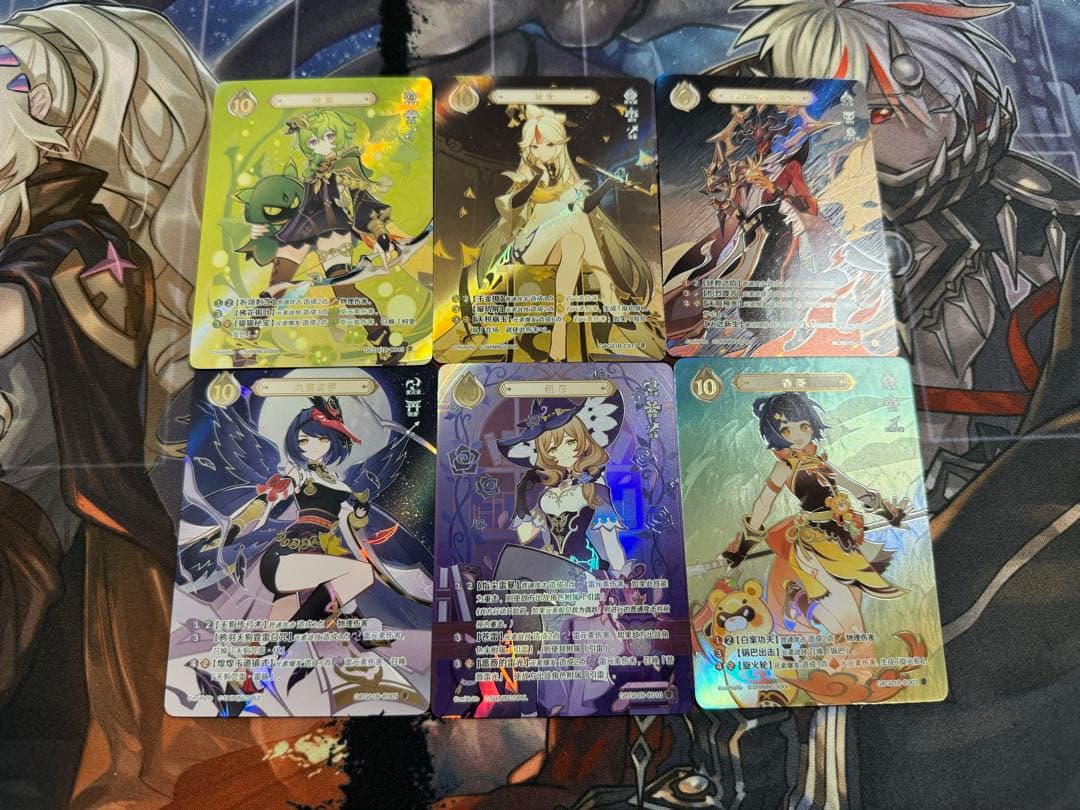原神 七聖召喚カード ランク3 キャラクターカードセット