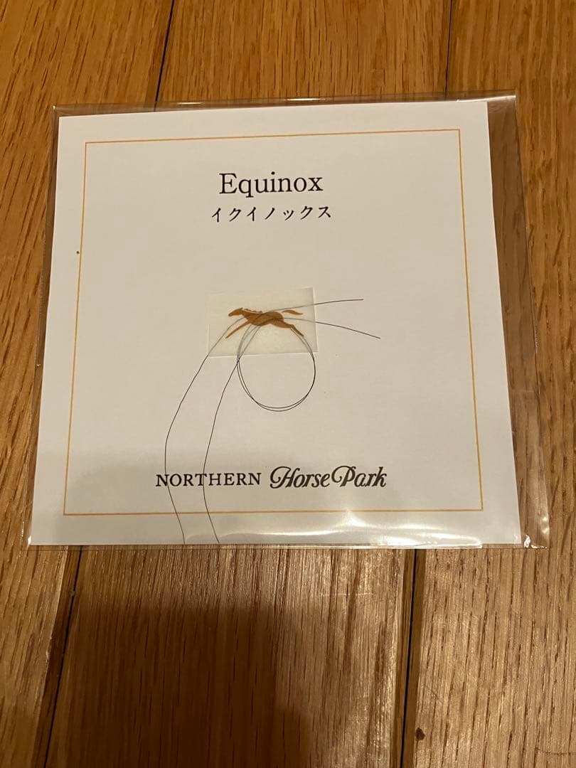 イクイノックス　鬣　たてがみ　2022 皐月賞　C・ルメール騎手直筆サイン