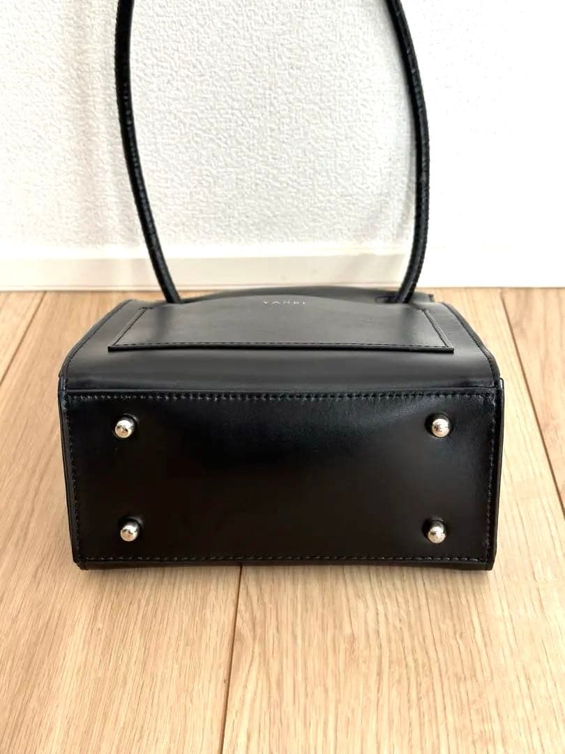 YAHKI ヤーキ ダブルフェイスレザースクエアハンドバッグ YH-291