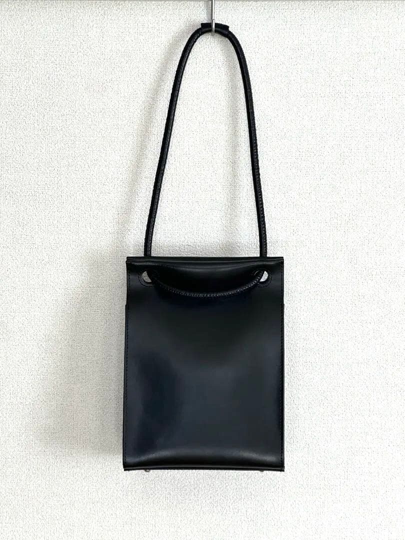 YAHKI ヤーキ ダブルフェイスレザースクエアハンドバッグ YH-291