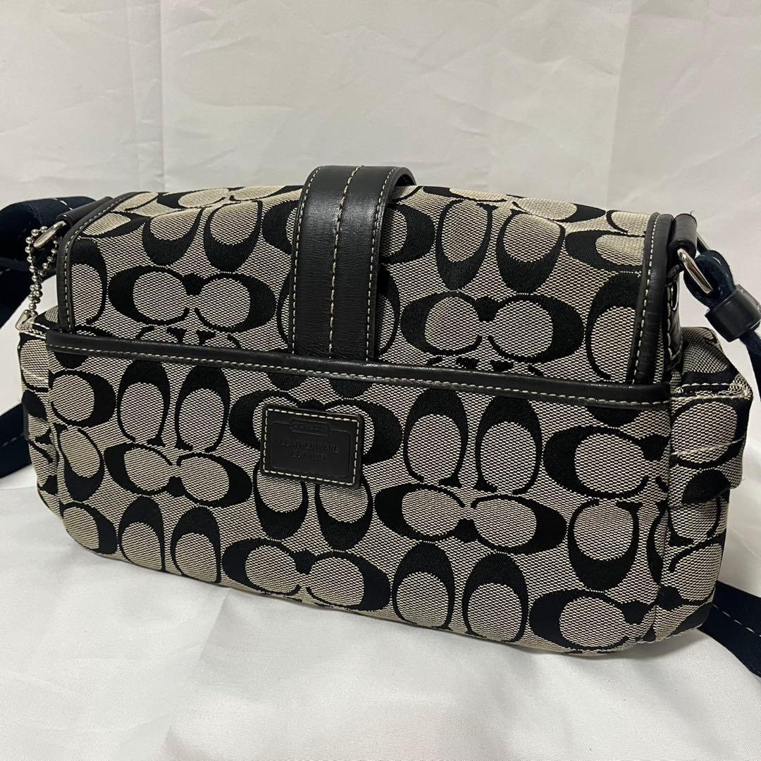 ✨極美品✨　coach ショルダーバッグ　バッグ　キャンバス　シグネチャー