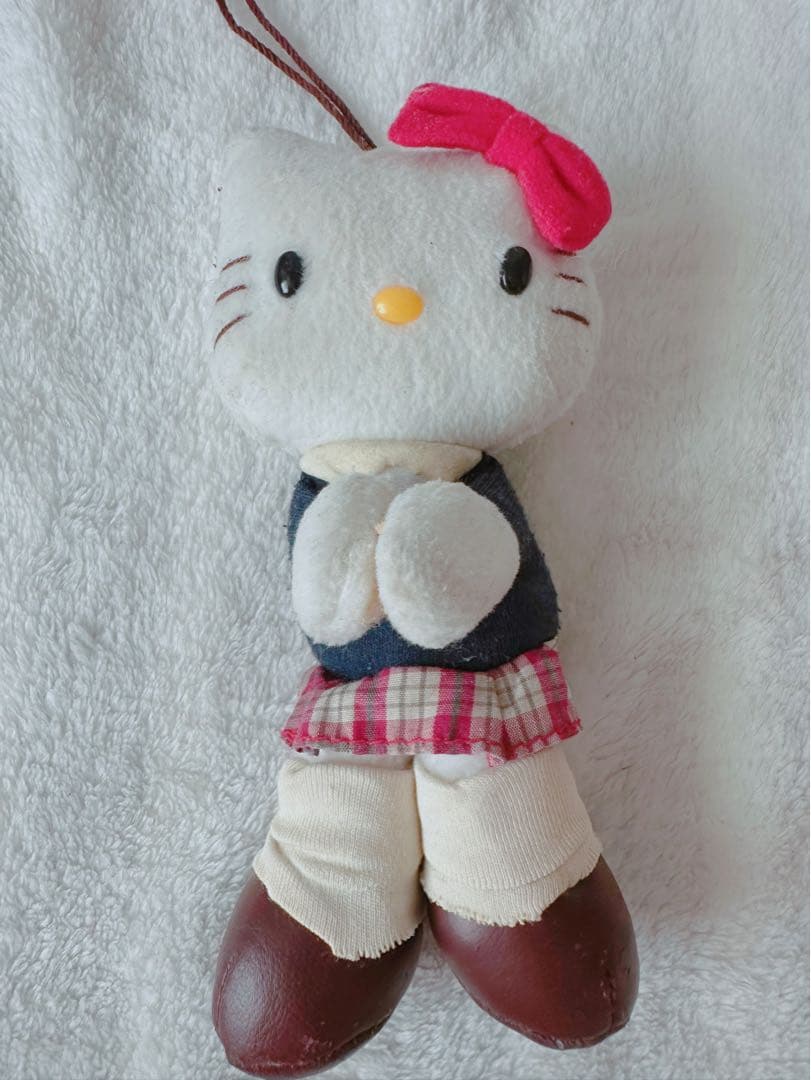 サンリオ ハローキティ 足長キティ JKキティ 制服 希少 レア 当時物