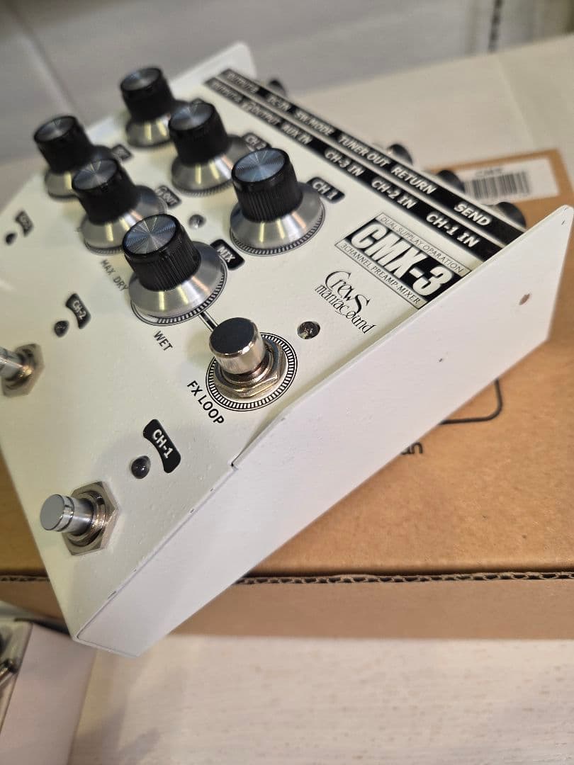 レア廃盤 Crews Maniac Sound CMX-3 FOOT MIXER