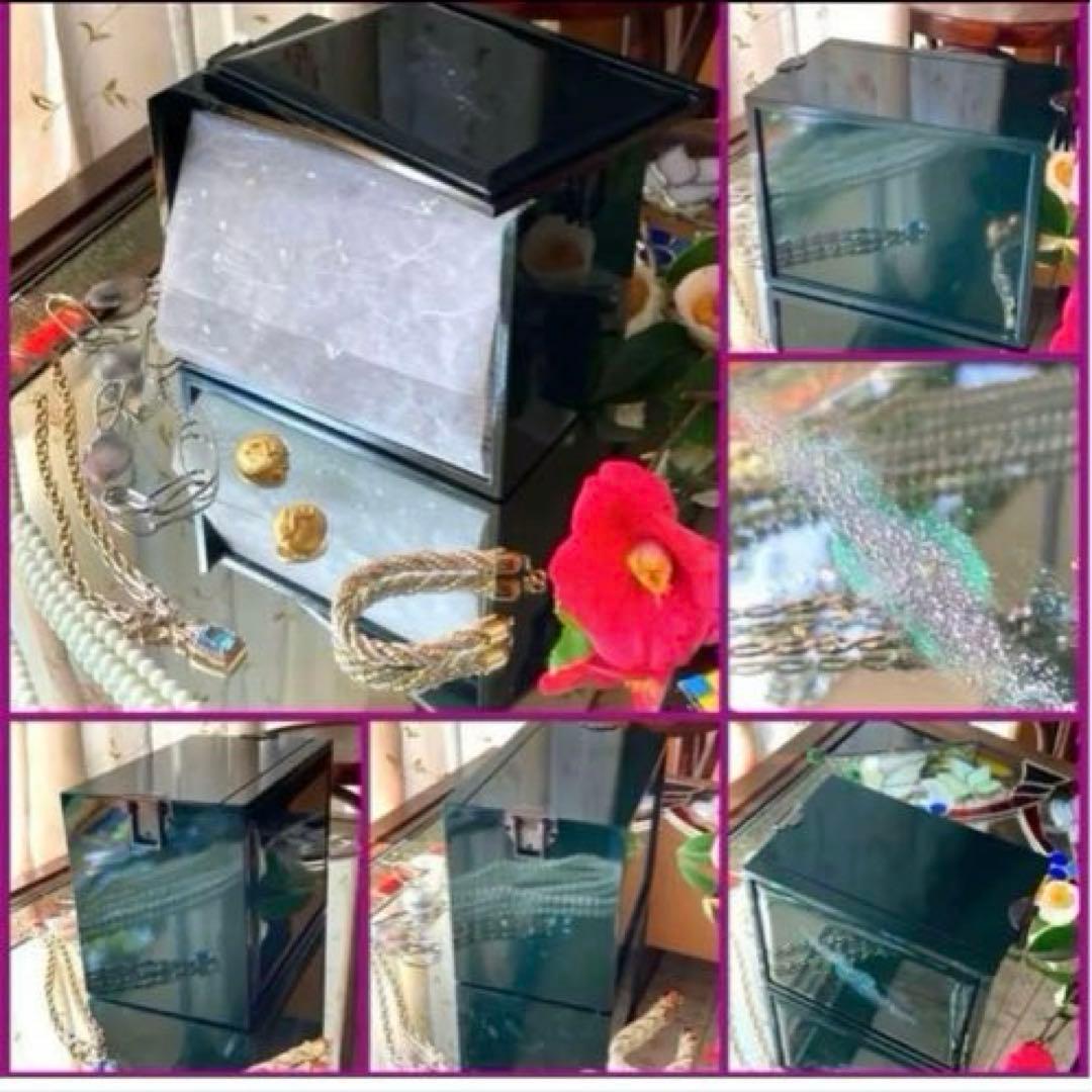 K様へ感謝お嫁入JAPAN輪島螺鈿蒔絵宝石箱「銀河-翠みどり」