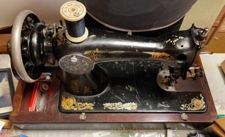 シンガーミシン アンティーク シャビー