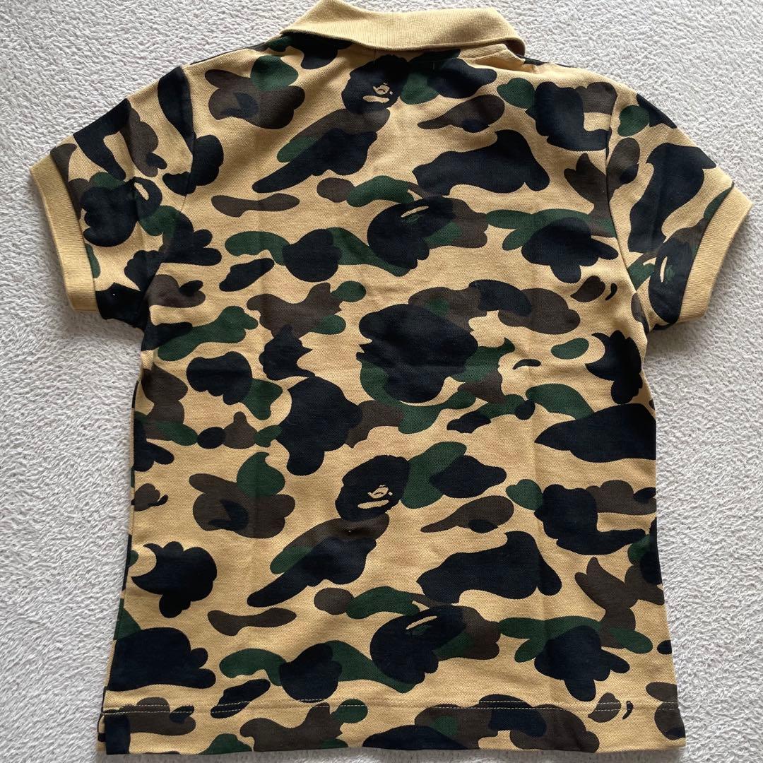A Bathing Ape Bape カモフラージュ ポロシャツ エイプ