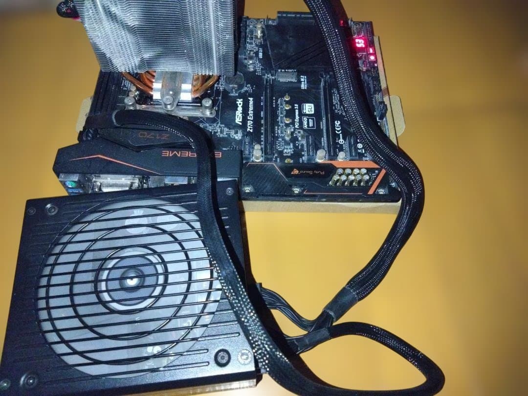 動作値下】ASRockZ170 Extreme4 i7-6700K CPUF付