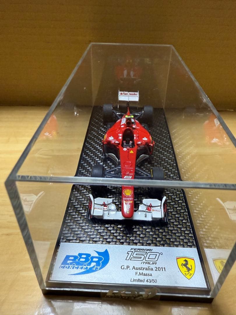 1/43BBRフェラーリ150イタリア F.マッサ50台限定品