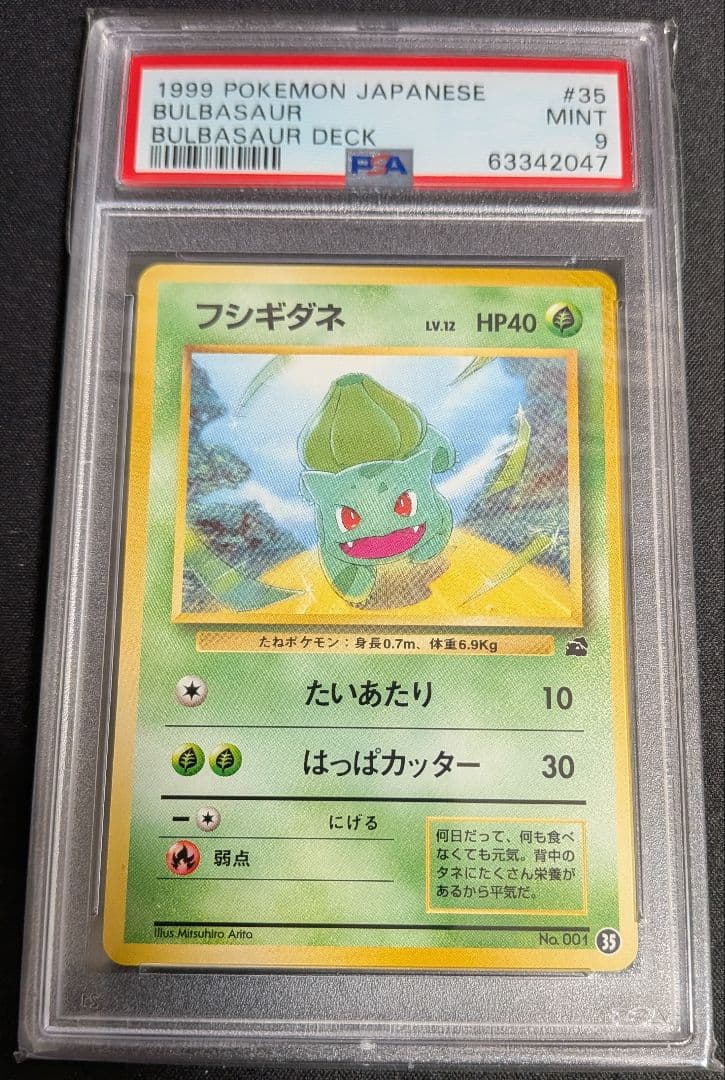 フシギダネ イントロパック 旧裏 PSA9 ポケカ bulbsaur deck-格安