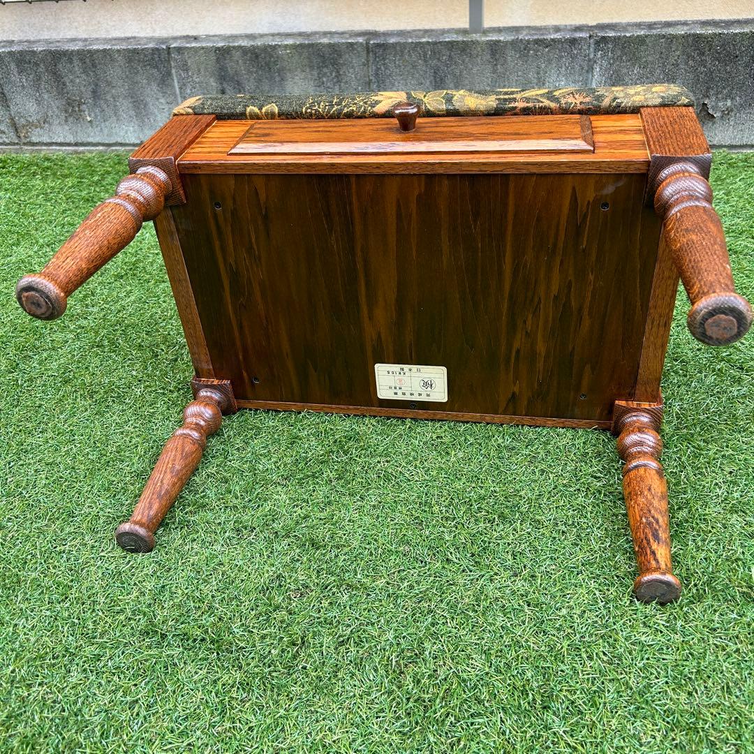 b*4様 三越家具 ブルージュ Brugge 引き出し付きスツール KW165