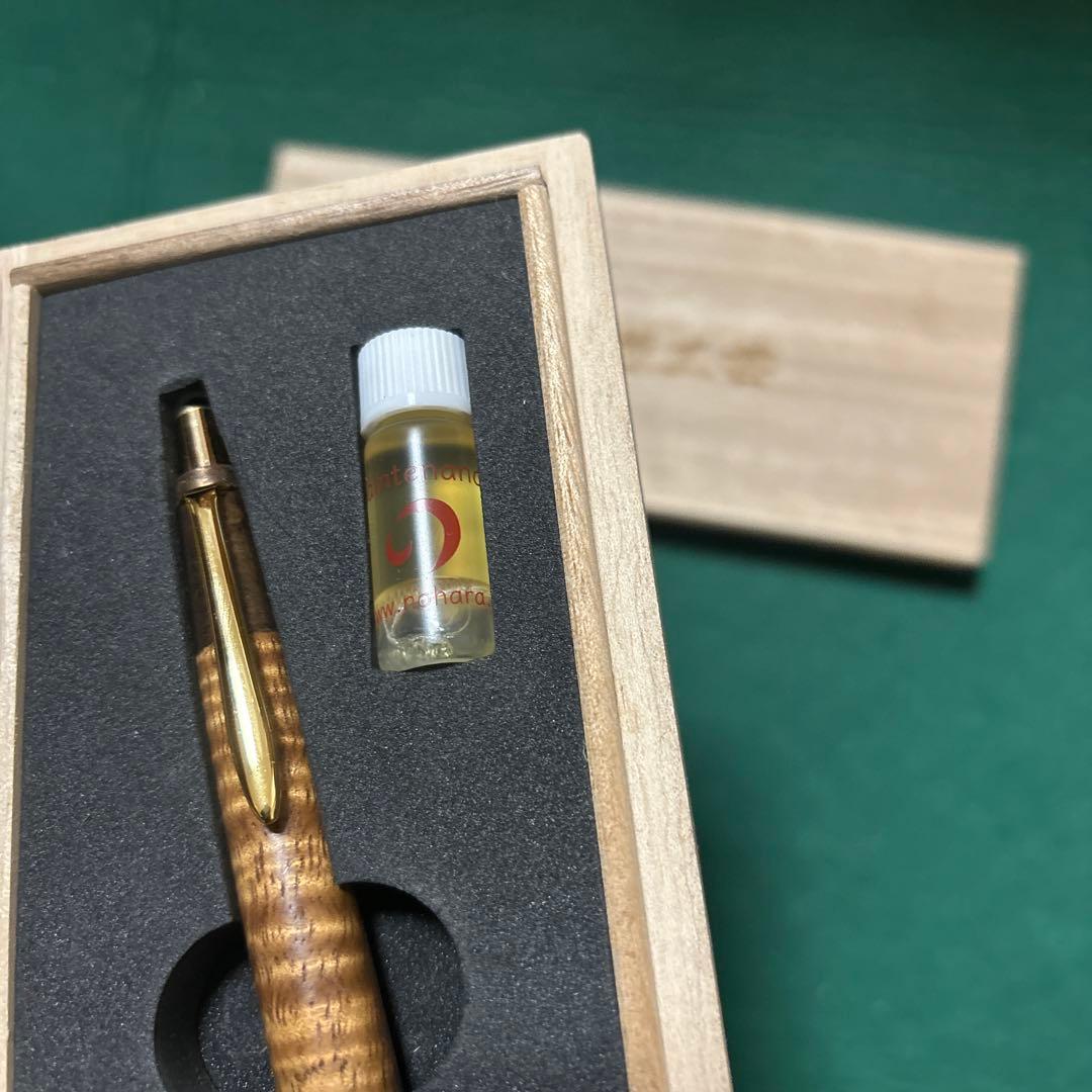 野原工芸 斑紋孔雀色 ハワイアンコアカーリー シャーペン