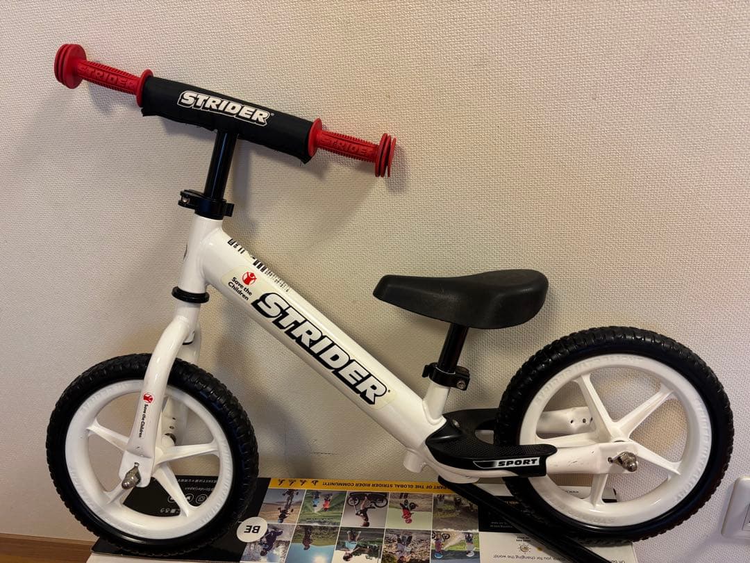 美品】STRIDER スポーツ12インチ セーブザ・チルドレン 非売品バッグ付
