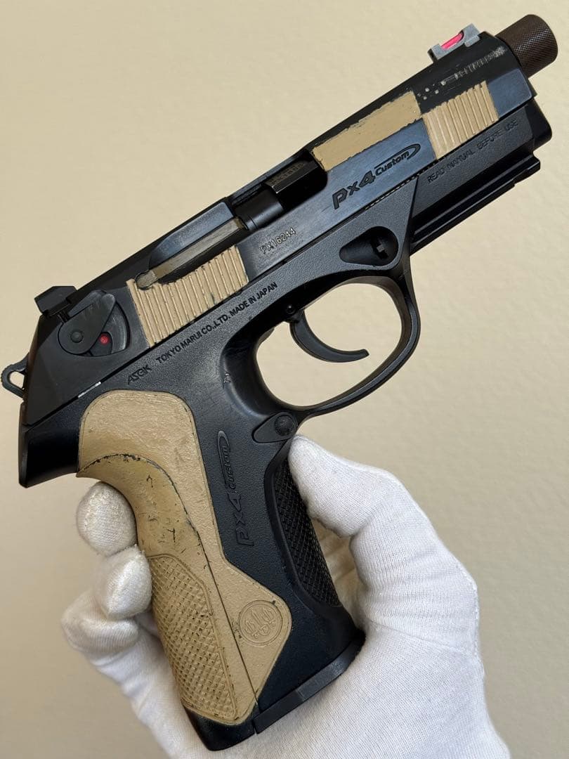 マルイ ベレッタ Px4 14mm逆ネジ バレル カスタム ガスブロ ガスガン