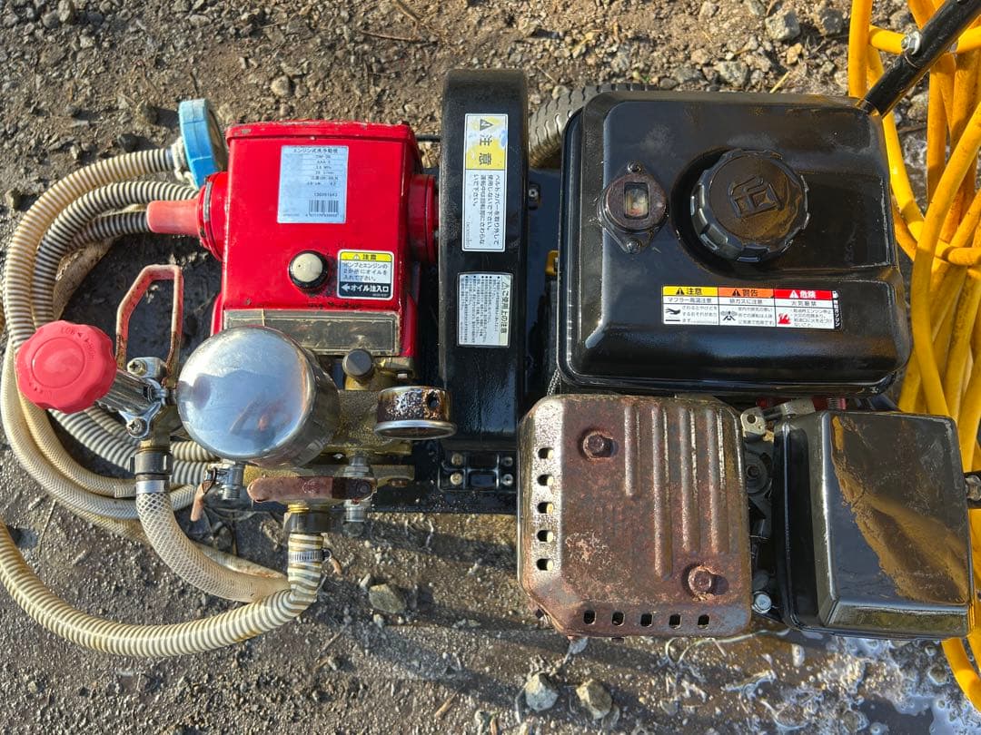 宮崎 工進 エンジン式洗浄動噴 高圧洗浄機 動噴 4馬力 DM-30