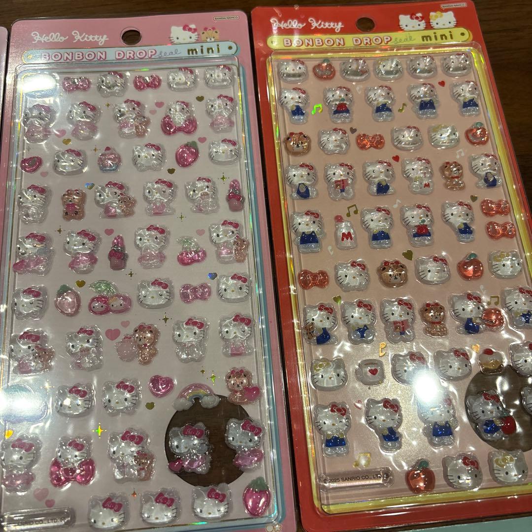 【正規品】サンリオ ボンボンドロップシールミニ コンプリートセット