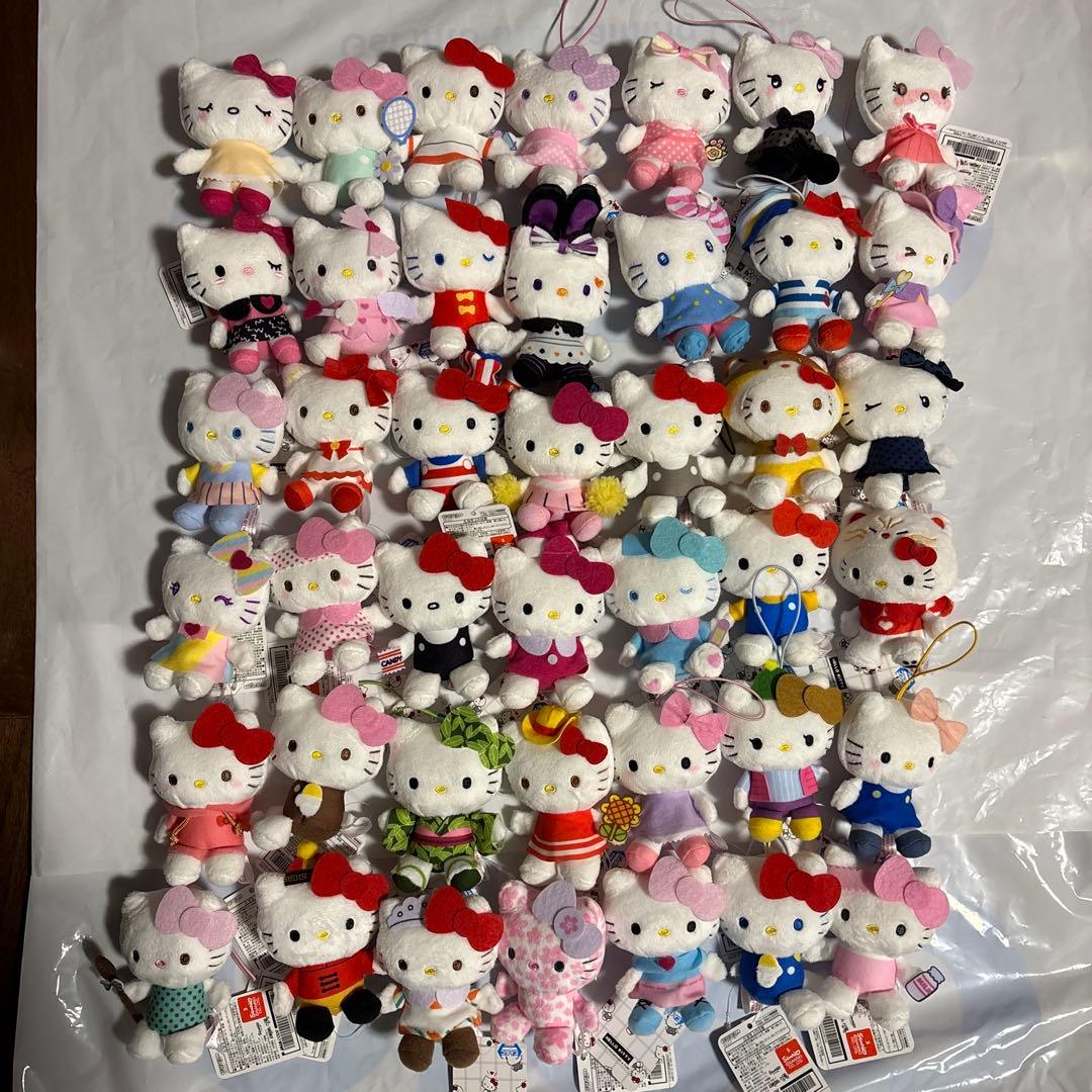 ハローキティ 50＋1 マスコット 42個セット kt-eikoh-kt50th-mascot-