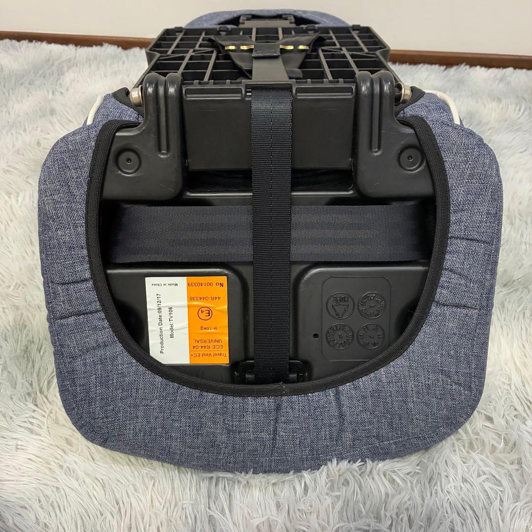 極美品 日本育児 トラベルベストECプラス デニム 未使用級