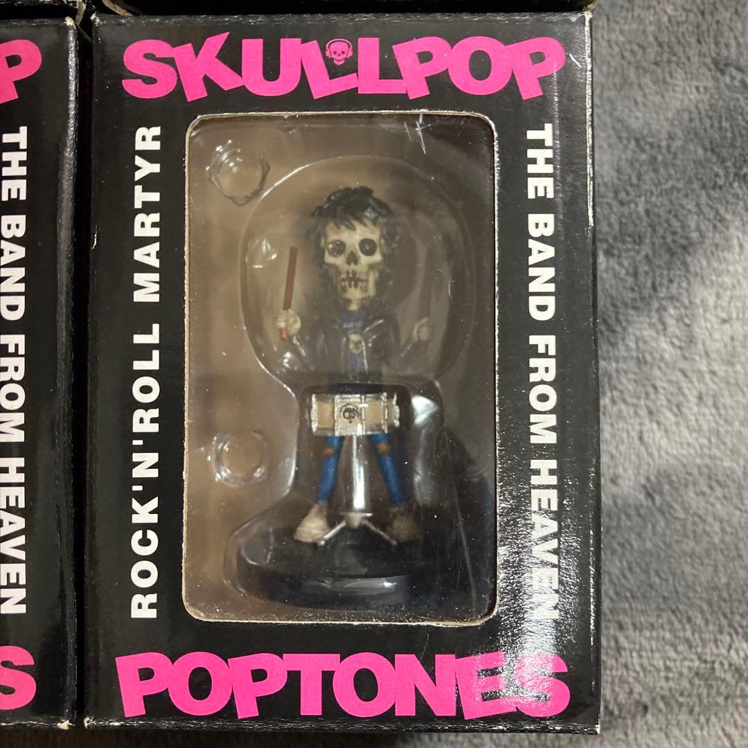 新品未開封 Ramones POPTONES SKULLPOP フィギュア - メルカリ