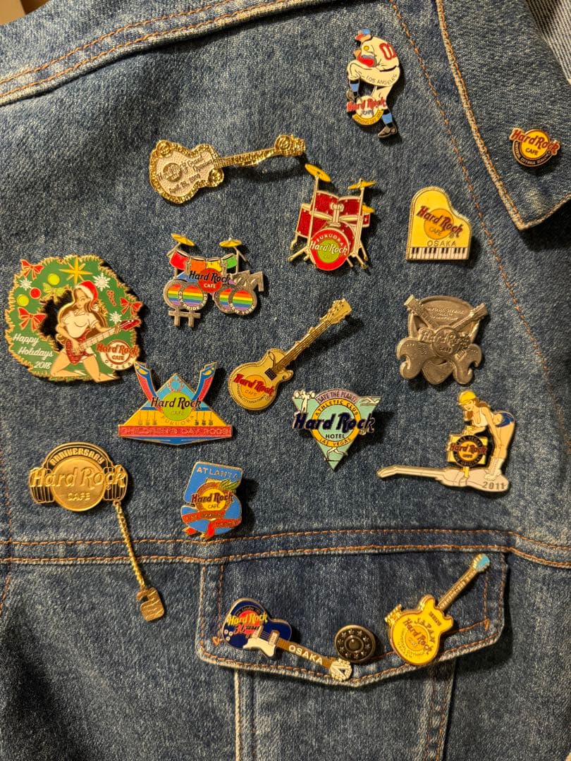 公式 ストアホビー・楽器・アート - ハードロックカフェ ピンバッジ