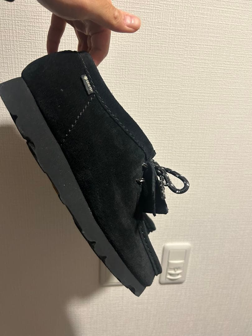 【3回着用】CLARKS WALLABEE gtx 27 UK9
