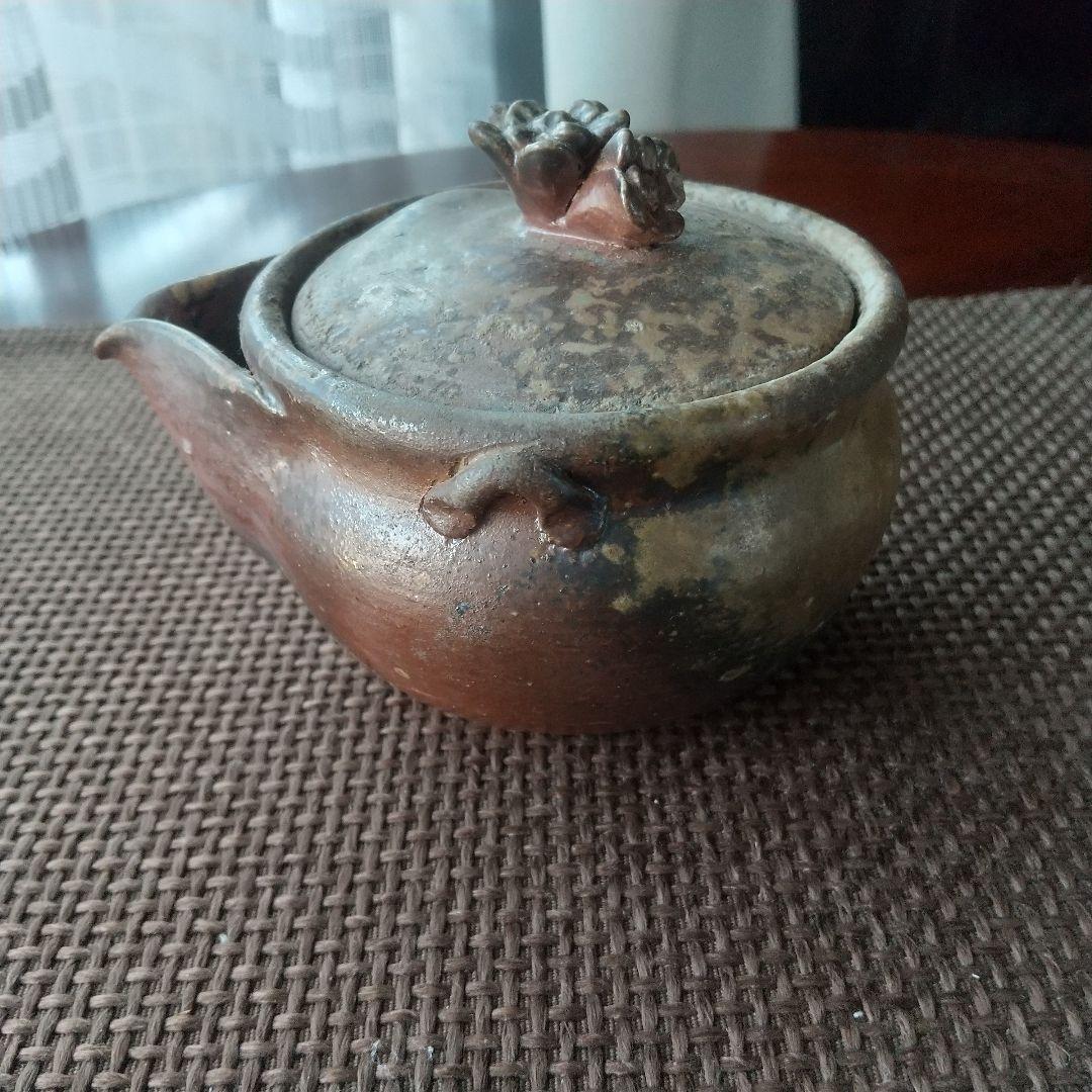 備前焼　宝瓶　難波正雄 木箱付き