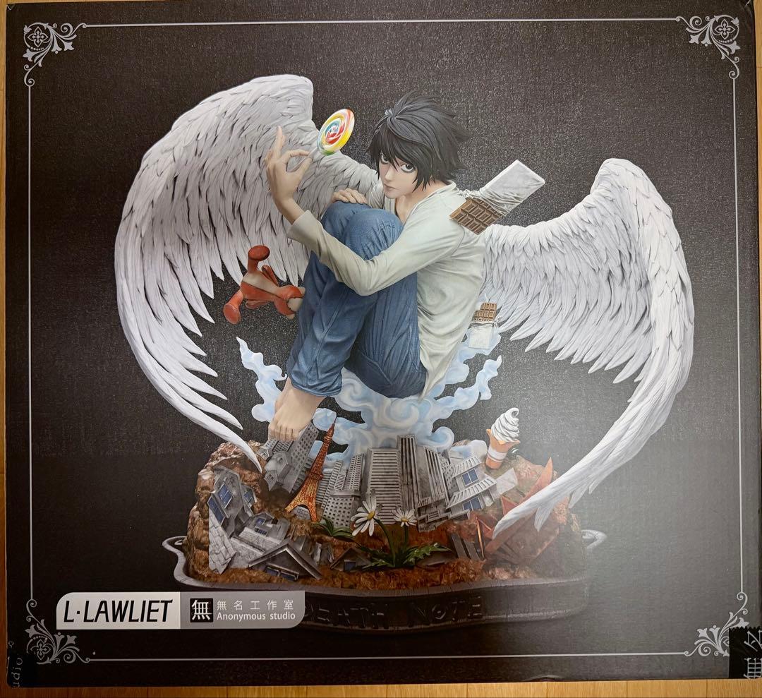 デスノート　エル・ローリエット　フィギュア　ガレージキット　⭐︎白版