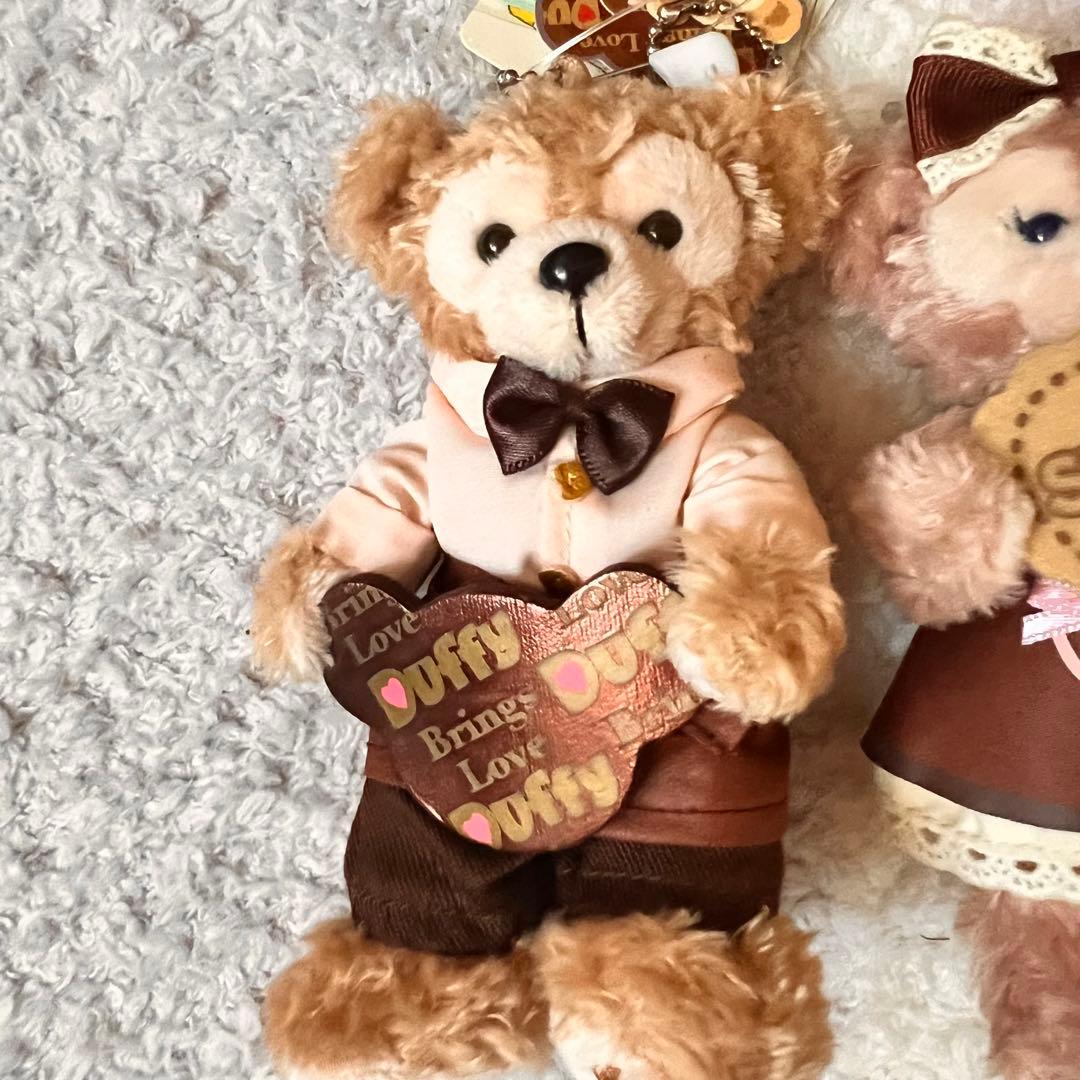 ダッフィー&シェリーメイ スイートダッフィー バレンタイン ぬいぐるみ